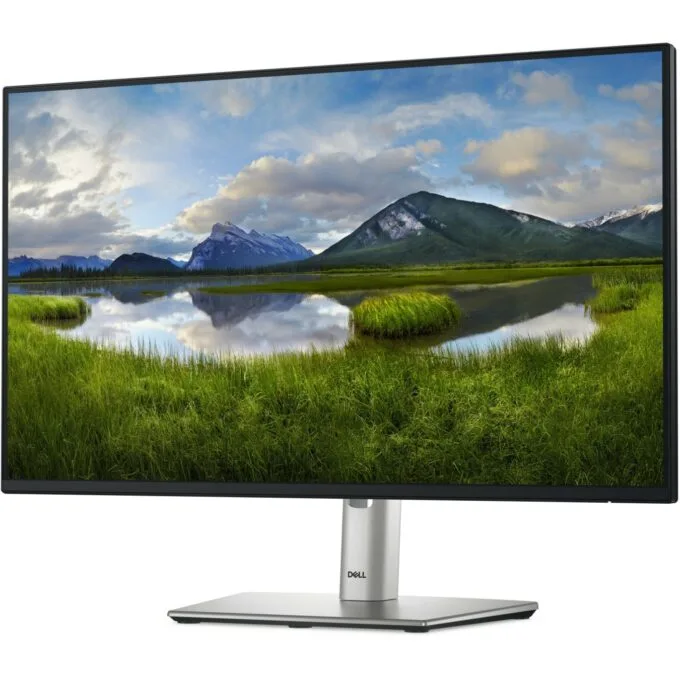 Dell P2425H 23.8in IPS FHD Monitor - 100Hz 5ms HDMI/DP/USB-C - Black/Silver — image 2