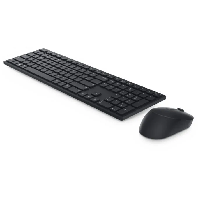 Dell Pro Wireless Keyboard & Mouse - KM5221W - Full-size 2.4GHz RF, US International QWERTY, Black — image 2