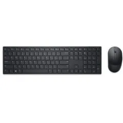 Dell Pro Wireless Keyboard & Mouse - KM5221W - Full-size 2.4GHz RF, US International QWERTY, Black