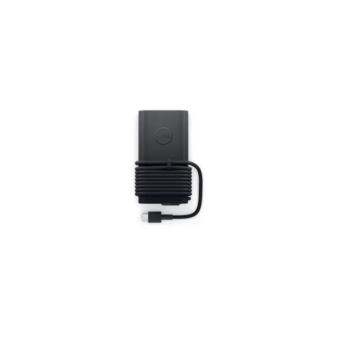 Dell TH5RJ USB-C 100W Ultra-Thin Laptop Charger - Black, USB-C PD 5–20V, 6A, 1m Cable — image 1