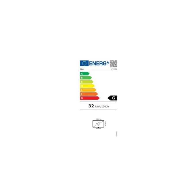 Dell UltraSharp UP2720Q - UP2720Q - 27-inch 3810x2160 IPS, Pivot, DisplayPort, HDMI, VESA, Black — image 17
