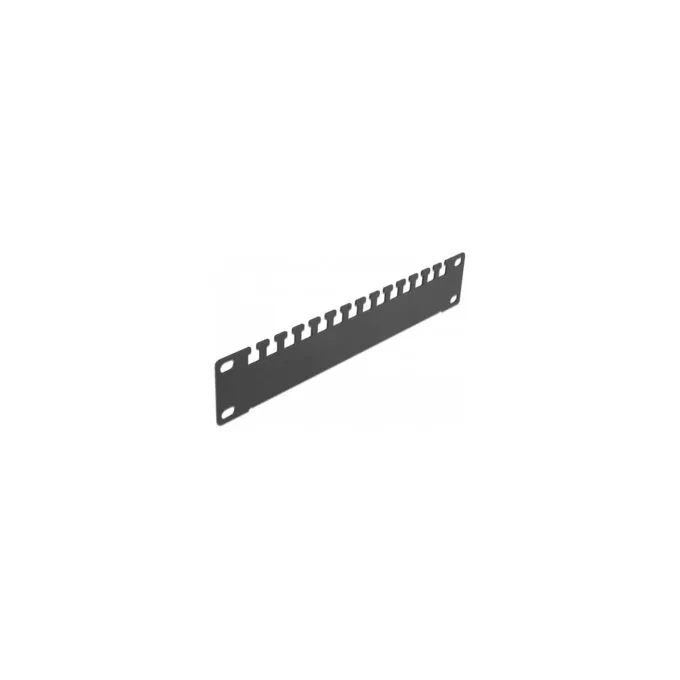 Delock 10? Kabelabfangschiene 1 HE schwarz — image 1