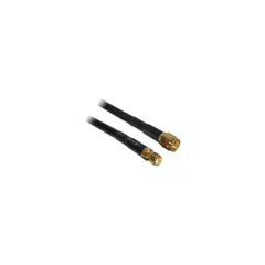 Delock 10m SMA m f Koaxialkabel Schwarz