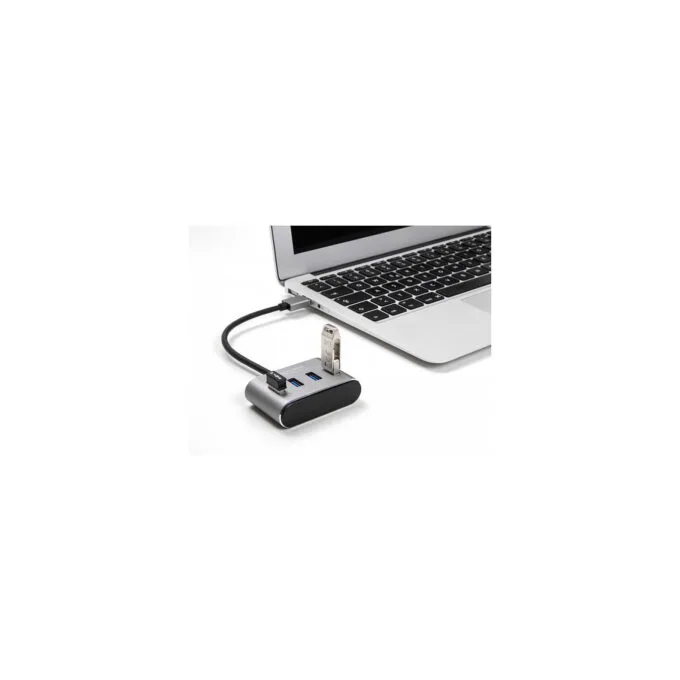 DELOCK 4 Port USB 3.2 Gen 1 Hub mit USB Typ-A Anschluss - USB Typ-A Buchsen oben — image 2