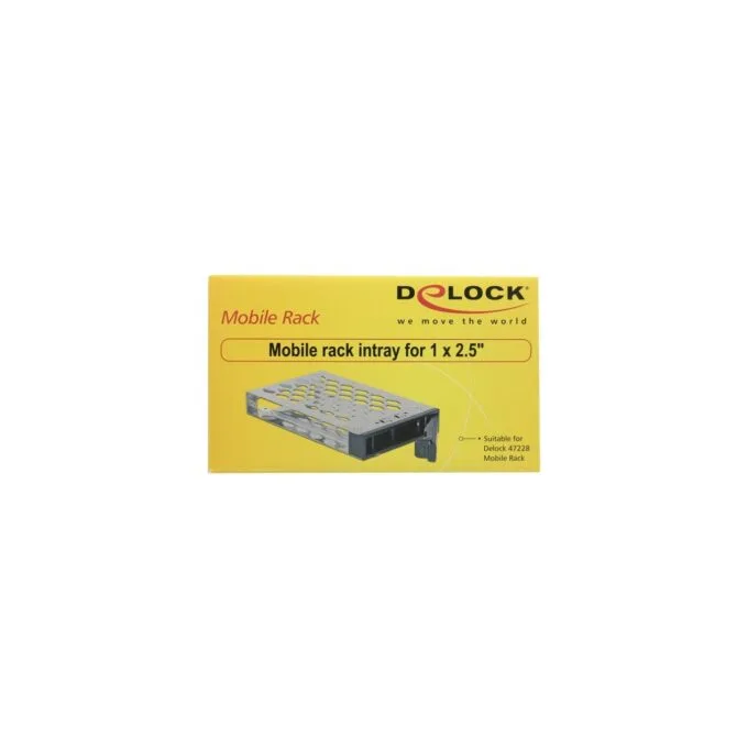 Delock 47229 Drive Tray – 1x 2.5-inch SATA/SAS HDD/SSD Slot — image 3