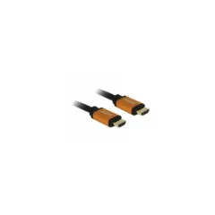 DeLOCK 85729 - Ultra High Speed HDMI Cable 2 m, 48 Gbps, 8K@60Hz, Gold-Plated, Black