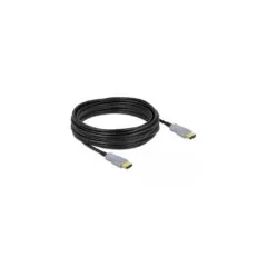 DELOCK Active Optical HDMI Cable 10 m - 4K 60Hz, 18 Gbit/s, Black