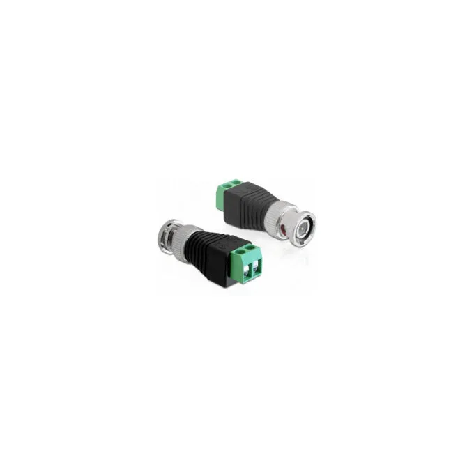Delock Adapter BNC Stecker to Terminalblock 2 Pin — image 1