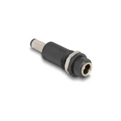 Delock Adapter DC 5.5 x 2.5 mm Buchse zu DC 5.5 x 2.1 mm Stecker