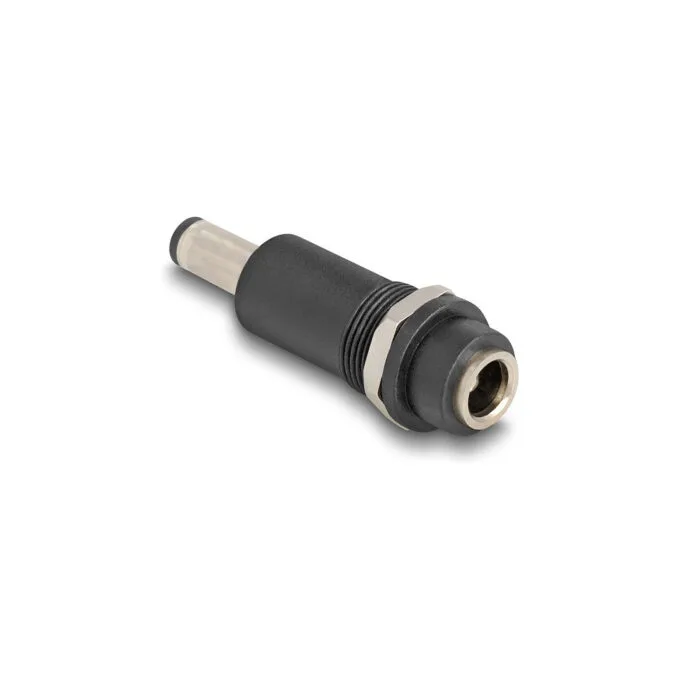 Delock Adapter DC 5.5 x 2.5 mm Buchse zu DC 5.5 x 2.1 mm Stecker — image 1