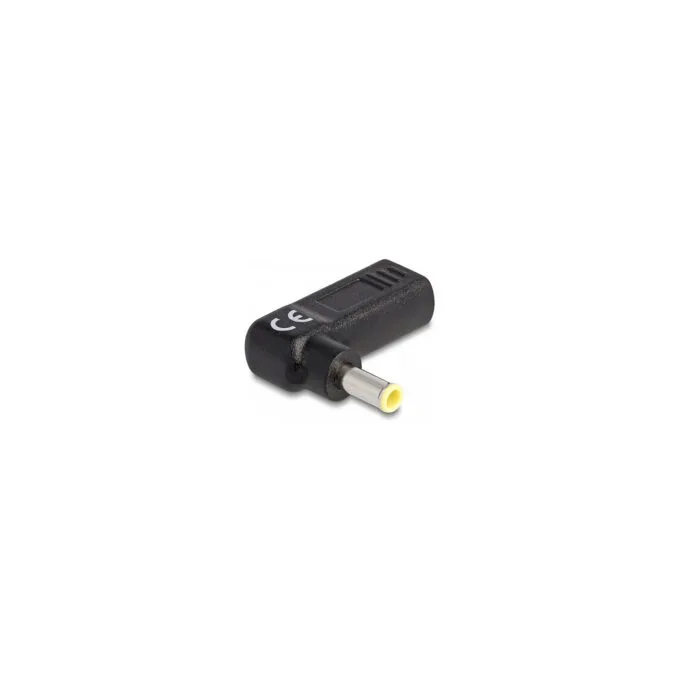 Delock Adapter für Notebook Ladekabel USB Type-CTM Buchse zu Samsung 5.5 x 3.0 mm Stecker 90° gewinkelt — image 2