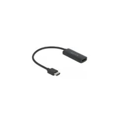 DELOCK Adapter HDMI-A Stecker zu DisplayPort Buchse 4K 60Hz
