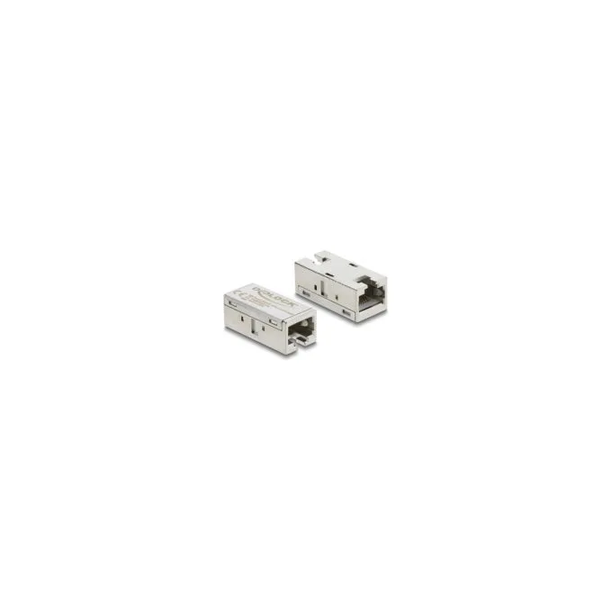 Delock Adapter Kupplung RJ45 Buchse zu Buchse Cat.6A Metall — image 2