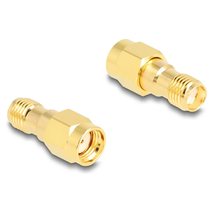 Delock Adapter RP-SMA Stecker zu SMA Buchse HBI59-1 — image 3