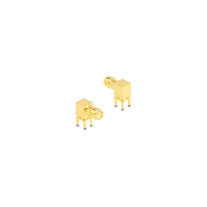 Delock Adapter SMA Buchse 90° PCB HBI59-1 — image 1