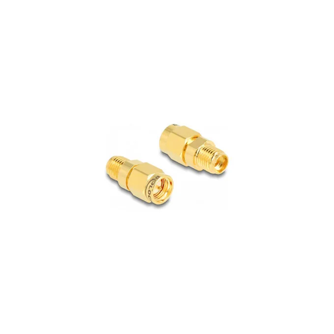 Delock Adapter SMA Stecker zu SMA Buchse C6801 — image 1