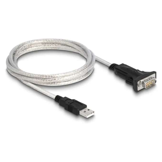Delock Adapter USB 2.0 Typ-A zu 1 x Seriell RS-422 485 Stecker mit 6 Pin Terminalblock Adapter 5 V 1.8 m — image 2