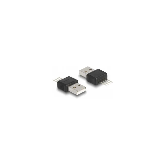 Delock Adapter USB 2.0 Type-A Stecker zu 4 Pin — image 1