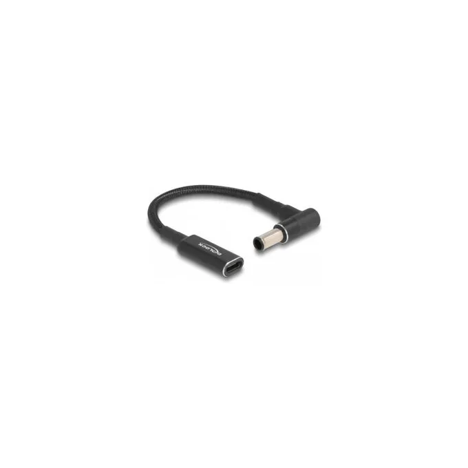 Delock Adapterkabel für Notebook Ladekabel USB Type-CTM Buchse zu Sony 6.0 x 4.3 mm Stecker 90° gewinkelt 15 cm — image 1