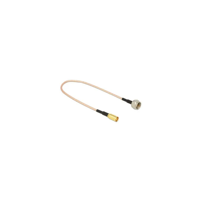 Delock Antennenkabel F Stecker zu SMB Stecker RG-316 25 cm — image 1