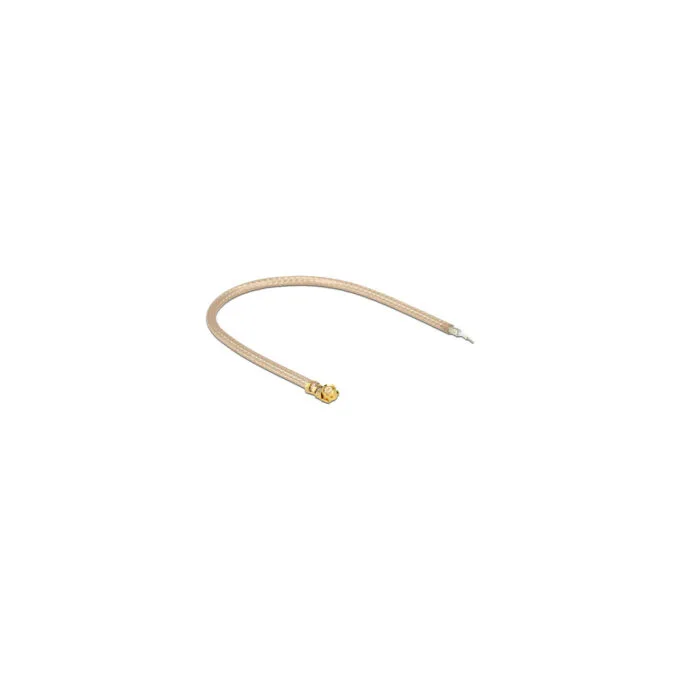 Delock Antennenkabel I-PEX Inc.. MHF® I Stecker zu 1 x offenem verzinnten Kabelende RG-178 10 cm — image 1
