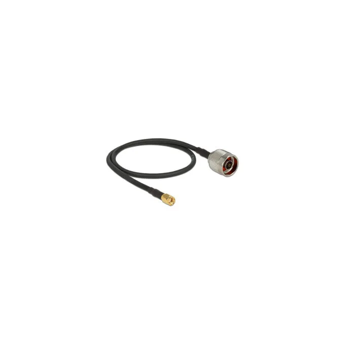 Delock Antennenkabel N Stecker to RP-SMA Stecker CFD200 0.5 m low loss — image 2