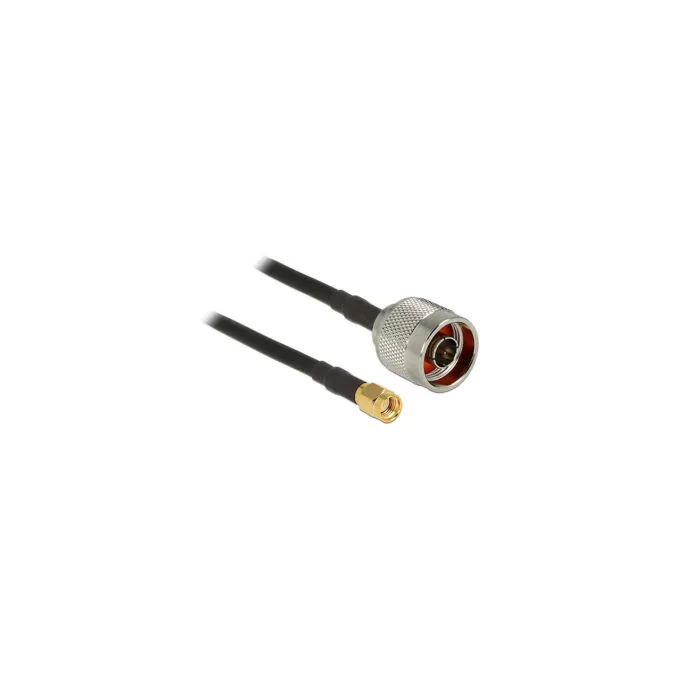 Delock Antennenkabel N Stecker to RP-SMA Stecker CFD200 2.0 m low loss — image 1