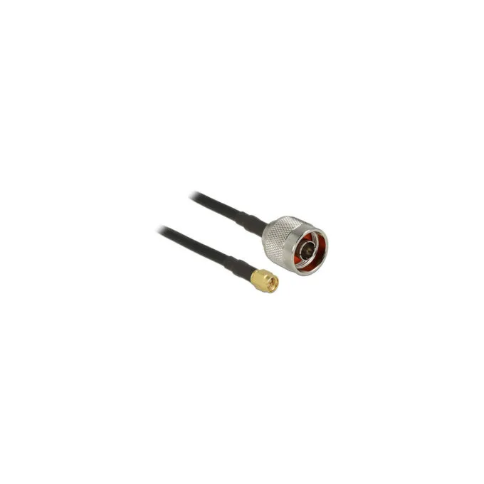 Delock Antennenkabel N Stecker to SMA Stecker CFD200 RF200 7.5 m low loss — image 1
