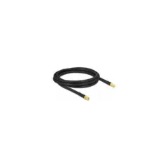 Delock Antennenkabel RP-SMA Stecker zu RP-SMA Buchse LMR CFD300 2 m low loss