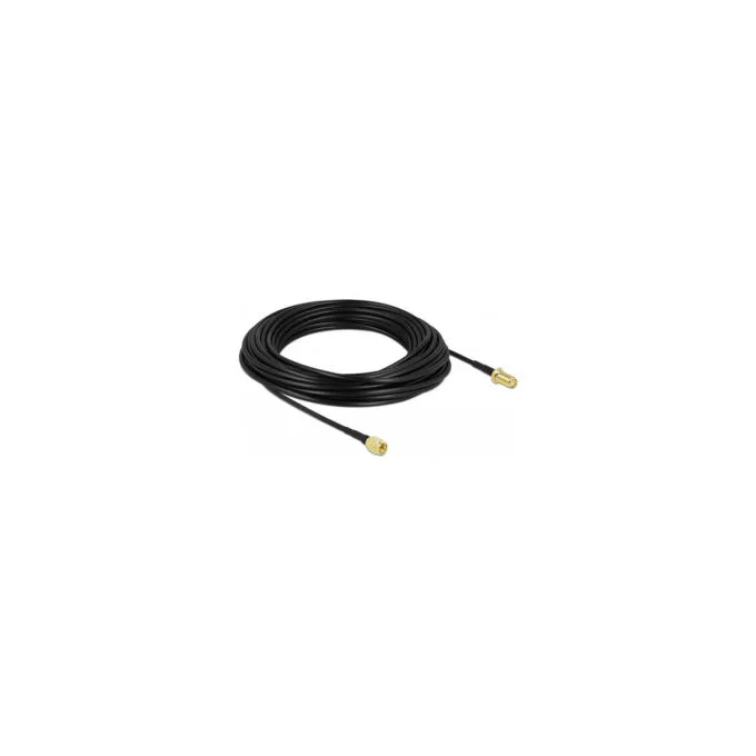 Delock Antennenkabel SMA Stecker zu SMA Buchse LMR CFD100 15 m low loss — image 1
