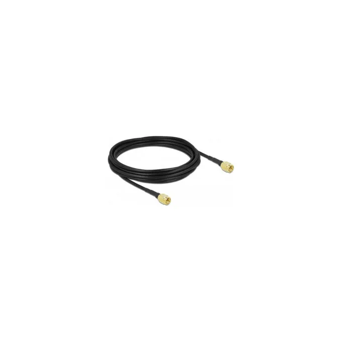 Delock Antennenkabel SMA Stecker zu SMA Stecker LMR CFD100 5 m low loss — image 1