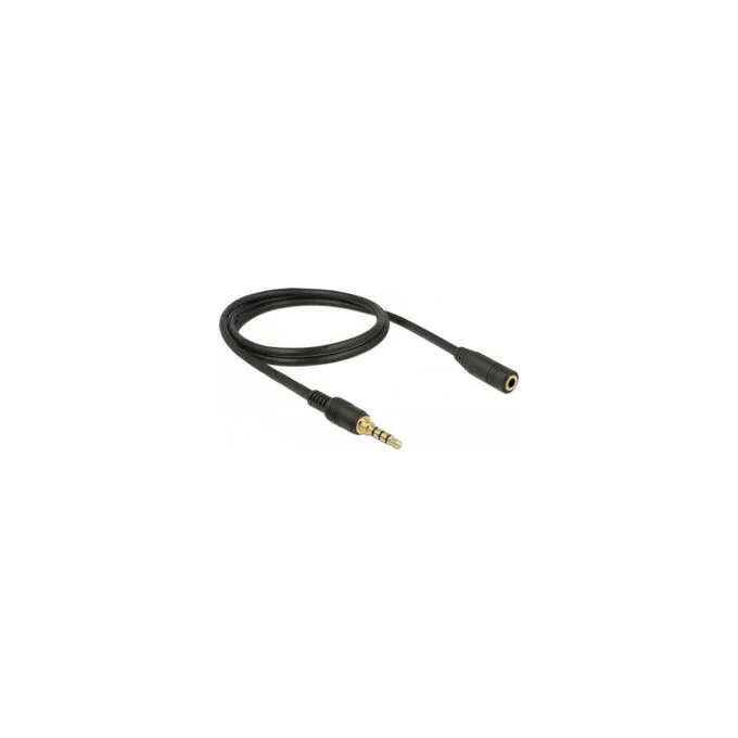 Delock Audioverlängerungskabel - 4-poliger Mini-Stecker — image 1