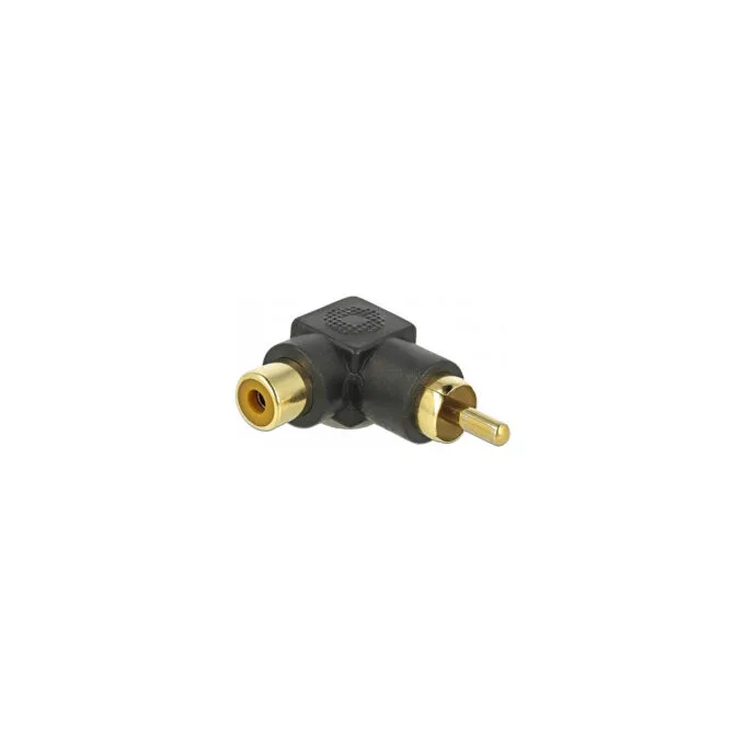 Delock Cinch Adapter Stecker zu Buchse gewinkelt — image 1