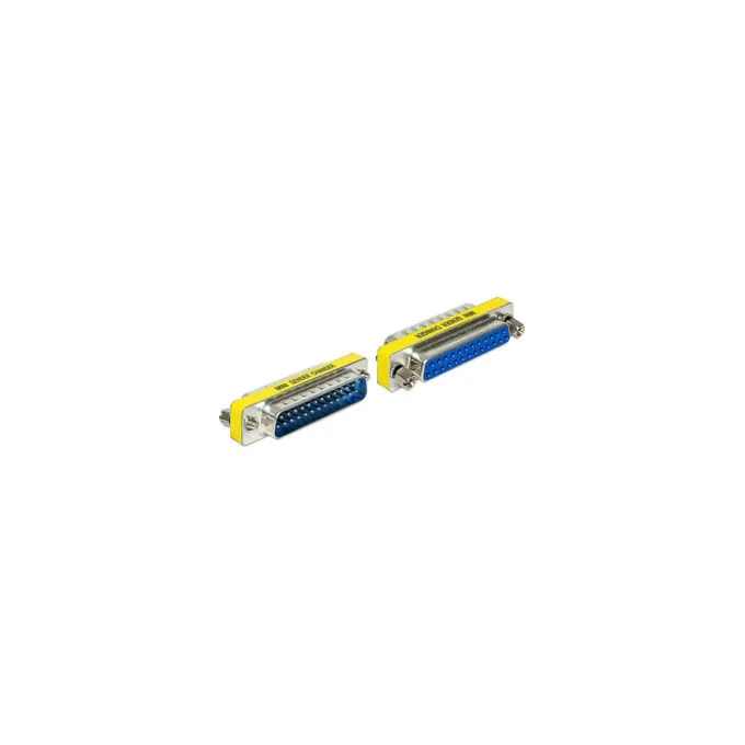 Delock D-Sub 25 Pin Stecker to Buchse Portschoner — image 1