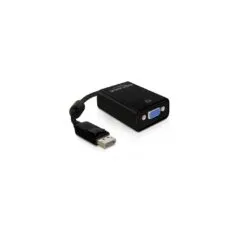 DeLock DisplayPort 1.2 to VGA Adapter - 61848 - Black