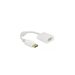 DELOCK DisplayPort 1.2 to VGA Adapter - Passive, White