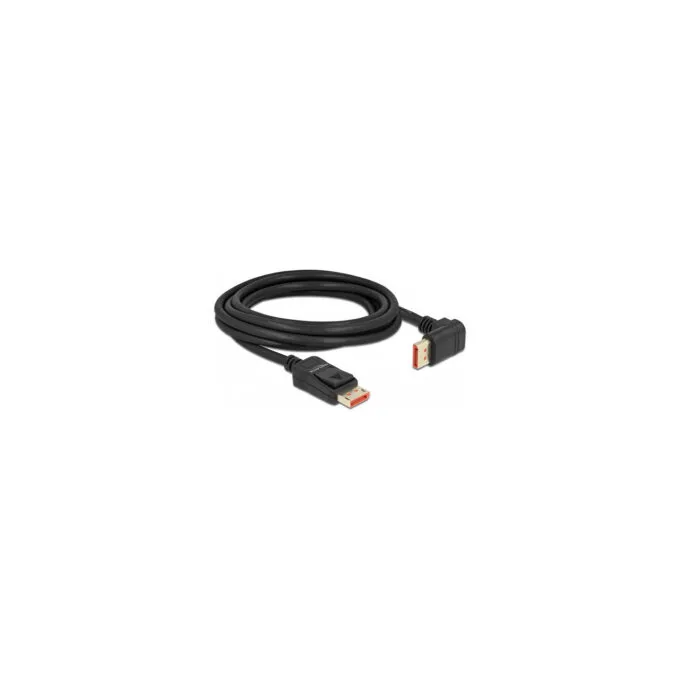 Delock DisplayPort Kabel Stecker gerade zu Stecker 90° oben gewinkelt 8K 60 Hz 3 m — image 2