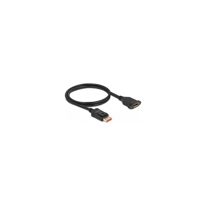Delock DisplayPort Verlängerungskabel zum Einbau 8K 60 Hz 1 m — image 1