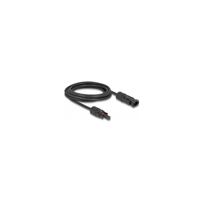 Delock DL4 Solar Kabel 4 mm2 Stecker zu Buchse 3 m schwarz — image 2