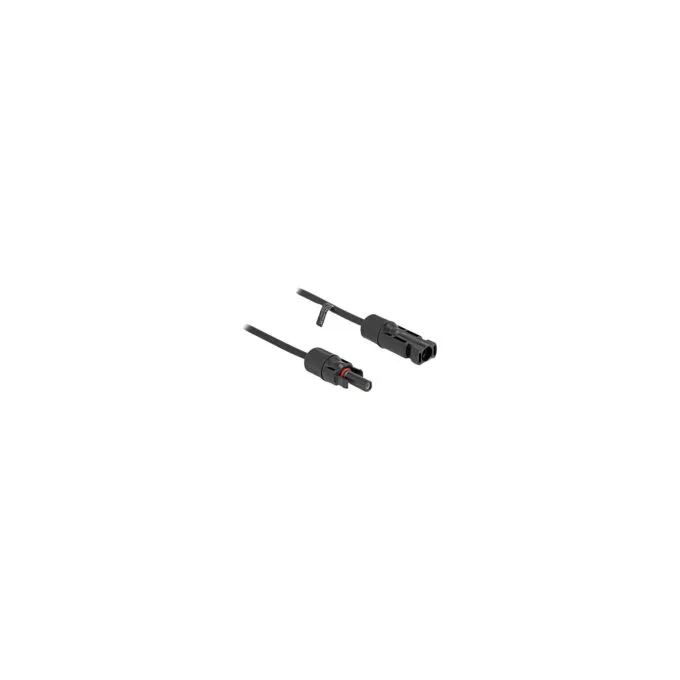Delock DL4 Solar Kabel 4 mm2 Stecker zu Buchse 3 m schwarz — image 1