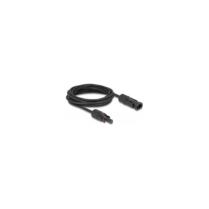 Delock DL4 Solar Kabel 4 mm2 Stecker zu Buchse 5 m schwarz — image 2