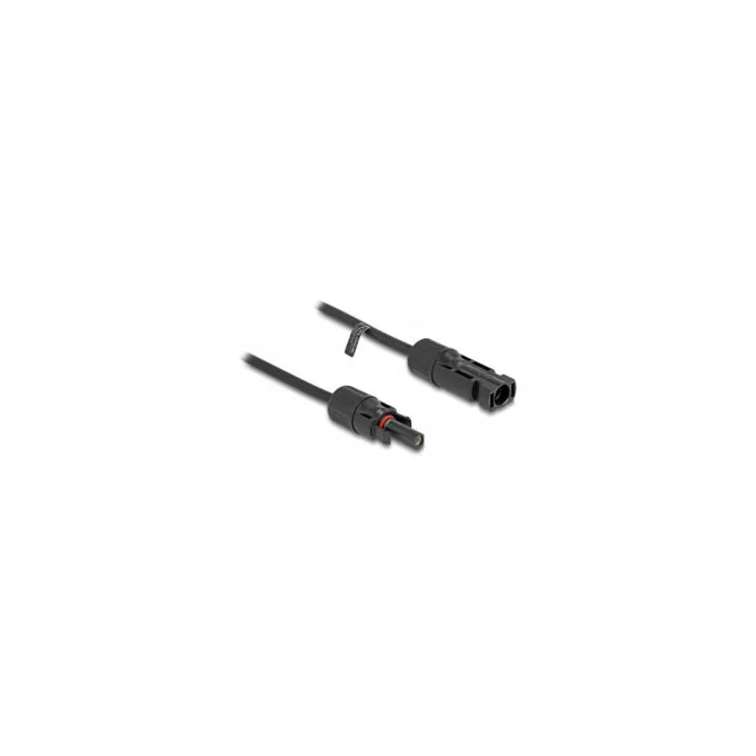 Delock DL4 Solar Kabel 4 mm2 Stecker zu Buchse 5 m schwarz — image 1