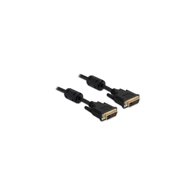 Delock DVI-I-Kabel. mit Ferritkern. ver — image 1
