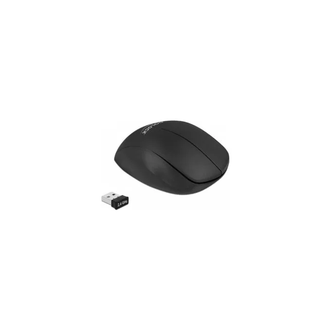 Delock Ergonomische USB Maus - kabellos — image 1