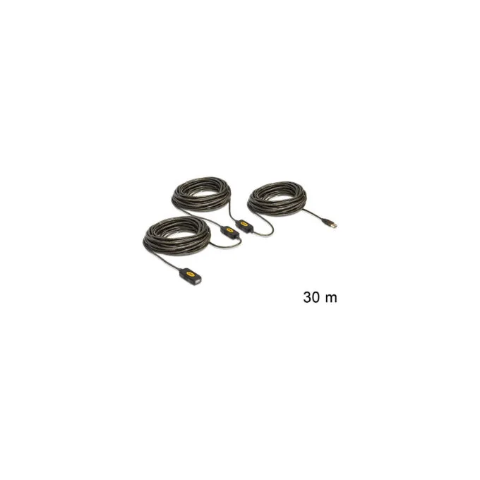 Delock Extension cable USB 2.0 - USB-Verlängerungskabel - USB — image 1