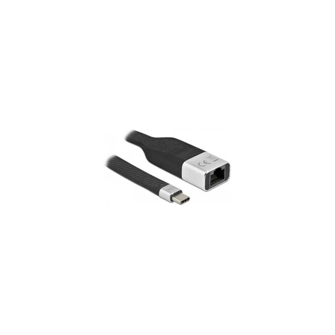 Delock FPC Flachbandkabel USB Type-CTM zu Gigabit LAN 10 100 1000 Mbps 15 cm — image 2