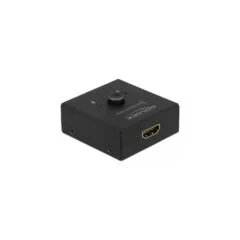 Delock HDMI 2-to-1 Bidirectional Switch - 64072 - 4K@60Hz, Manual, Compact, Black