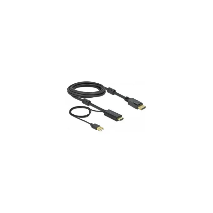 Delock HDMI zu DisplayPort Kabel 4K 30 Hz 3 m — image 1