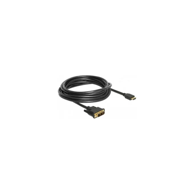 Delock HDMI zu DVI 18+1 Kabel bidirektional 5 m — image 2