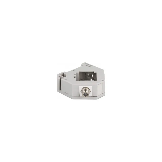 Delock Hutschienenadapter mit Keystone F Buchse zu F Buchse — image 3